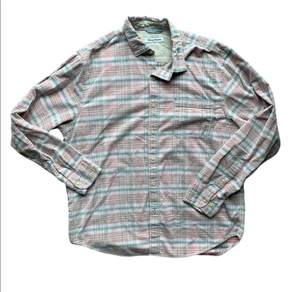 Tommy Bahama | Tommy Bahama checkered button up shirt